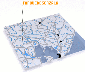 3d view of Tanque de Senzala