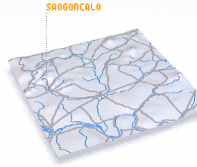 3d view of São Gonçalo