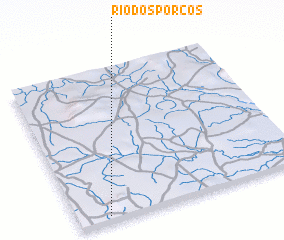 3d view of Rio dos Porcos