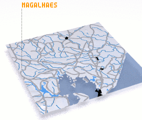 3d view of Magalhães