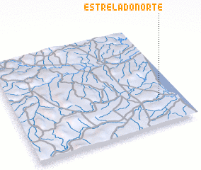 3d view of Estrêla do Norte