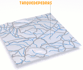 3d view of Tanque de Pedras