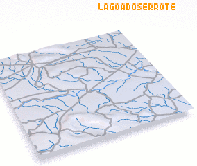 3d view of Lagoa do Serrote