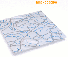 3d view of Riacho do Cipó