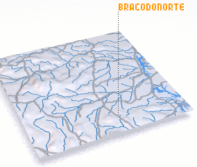 3d view of Braço do Norte