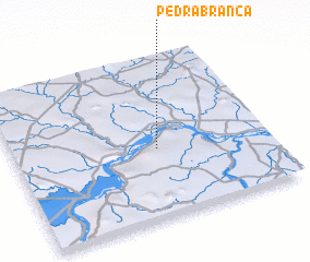 3d view of Pedra Branca