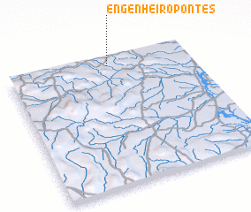 3d view of Engenheiro Pontes