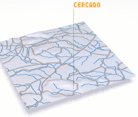 3d view of Cercado