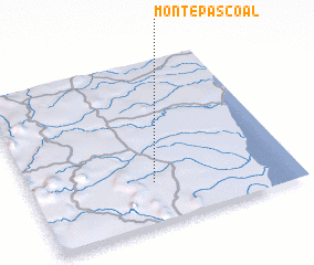 3d view of Monte Pascoal