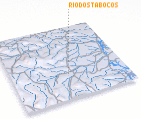 3d view of Rio dos Tabocos