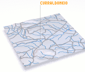 3d view of Curral do Meio