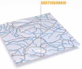 3d view of Gentio do Meio
