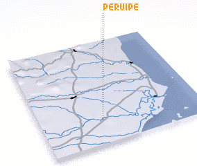 3d view of Peruípe