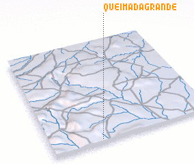 3d view of Queimada Grande