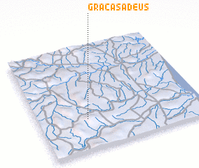 3d view of Graças a Deus