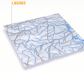 3d view of Lagoas