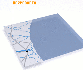 3d view of Morro dʼAnta