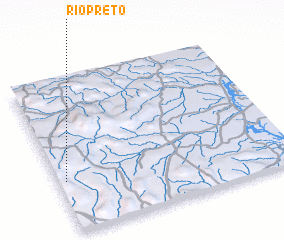 3d view of Rio Prêto