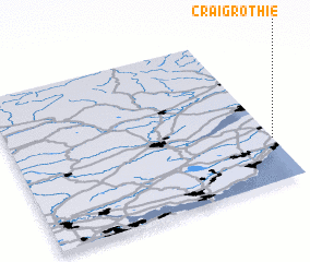 3d view of Craigrothie