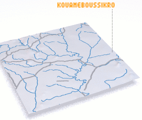 3d view of Kouamé-Boussikro