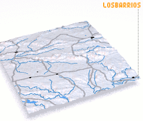 3d view of Los Barrios