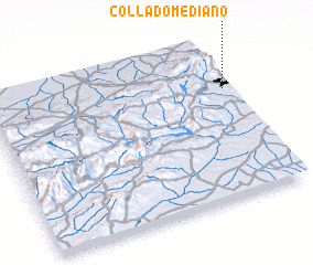 3d view of Collado Mediano