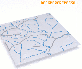 3d view of Déngré-Pépéressou