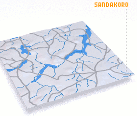 3d view of Sandakoro