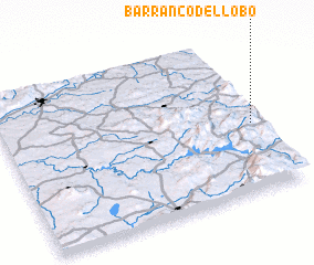 3d view of Barranco del Lobo