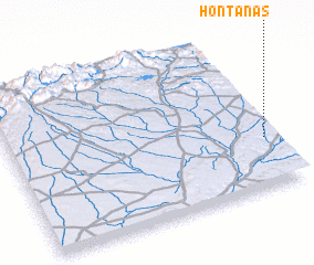 3d view of Hontanas