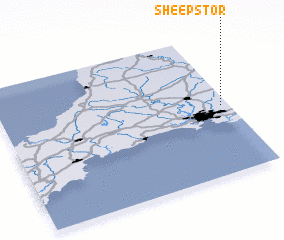 3d view of Sheepstor