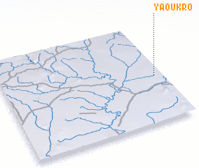 3d view of Yaoukro