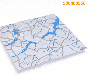 3d view of Soumousso