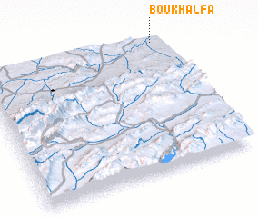 3d view of Bou Khalfa