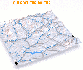 3d view of Oulad el Chaïd Aïcha