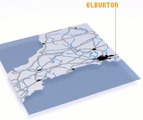 3d view of Elburton