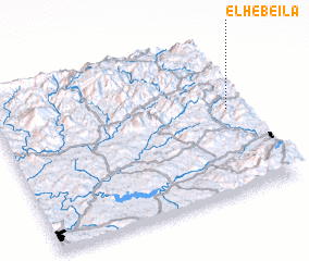 3d view of El Hebeïla