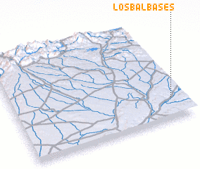 3d view of Los Balbases