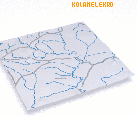 3d view of Kouamé-Lékro