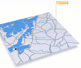 3d view of Tiouga