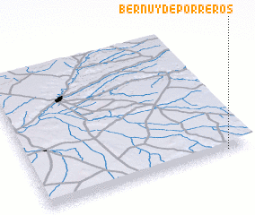 3d view of Bernúy de Porreros