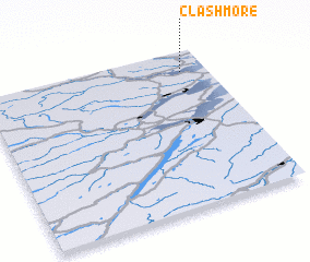 3d view of Clashmore