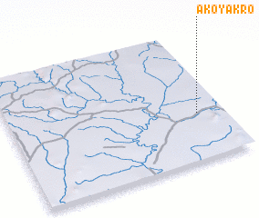 3d view of Akoyakro