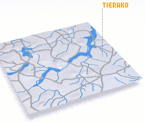 3d view of Tiérako