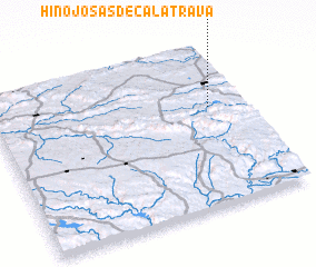 3d view of Hinojosas de Calatrava