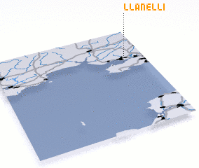 3d view of Llanelli
