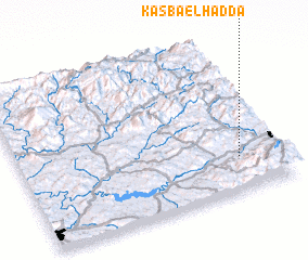 3d view of Kasba el Hadda