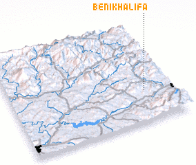 3d view of Beni Khalifa