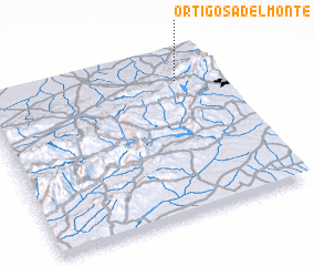 3d view of Ortigosa del Monte