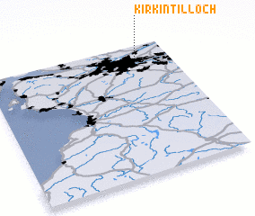 3d view of Kirkintilloch